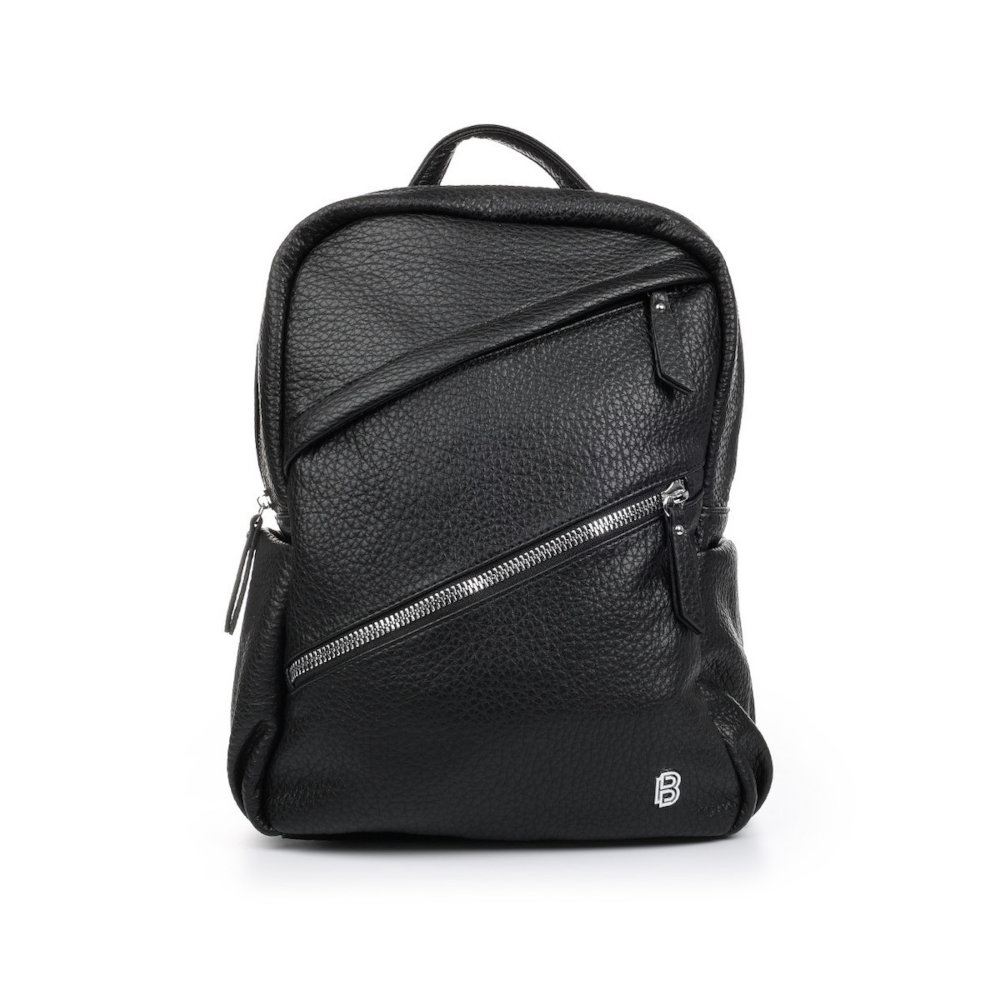 Bag to Bag Γυναικεία Τσάντα Πλάτης Μαύρη W-6145 - Lampis Shoes