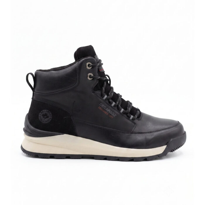Decarsdz Ανδρικά Μποτάκια Μαύρα Y180 - Lampis Shoes