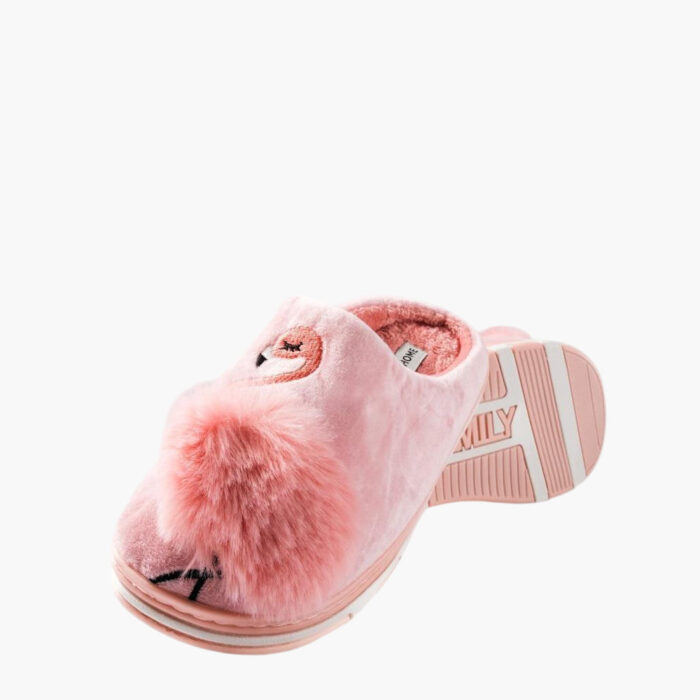 Jomix Γυναικείες Χειμερινές Παντόφλες Ροζ MD9791 - Lampis Shoes
