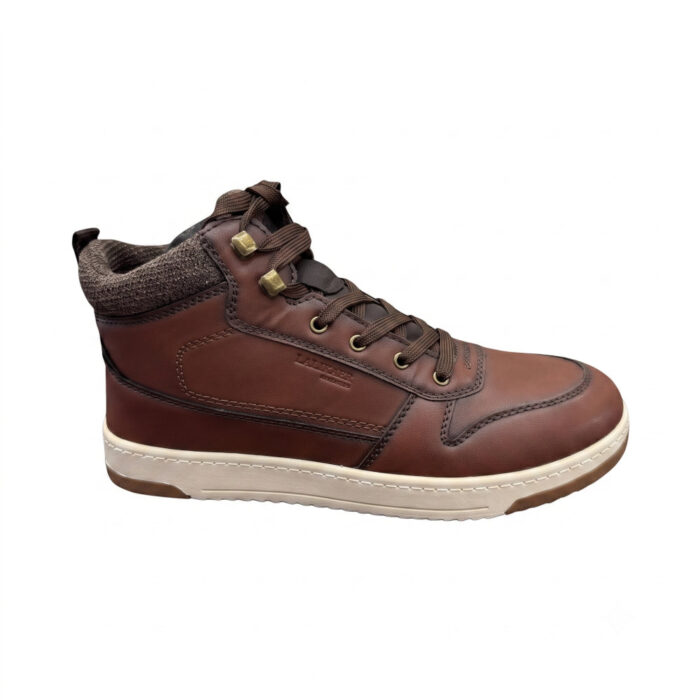Lalikaer Ανδρικά Μποτάκια Καφέ M-25256 - Lampis Shoes