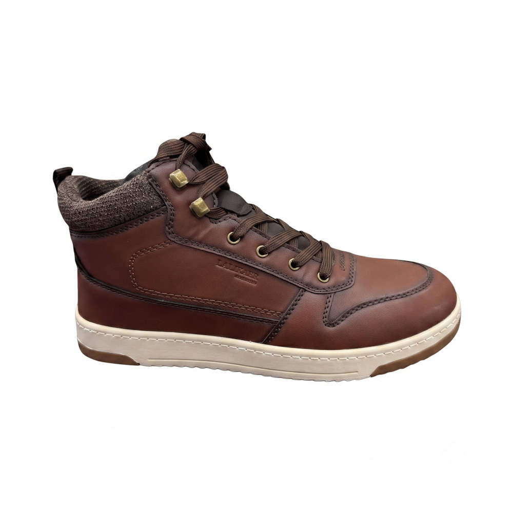 Lalikaer Ανδρικά Μποτάκια Καφέ M-25256 - Lampis Shoes