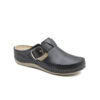 Vesna Γυναικεία Ανατομικά Σαμπό Μαύρα 338 - Lampis Shoes