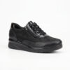 Yameiji Γυναικεία Sneakers Mαύρα GR1870 - Lampis Shoes