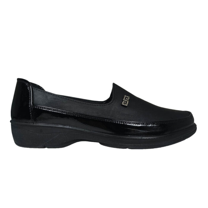 Zak Ανατομικά Γυναικεία Μοκασίνια Mαύρα SD76079 - Lampis Shoes