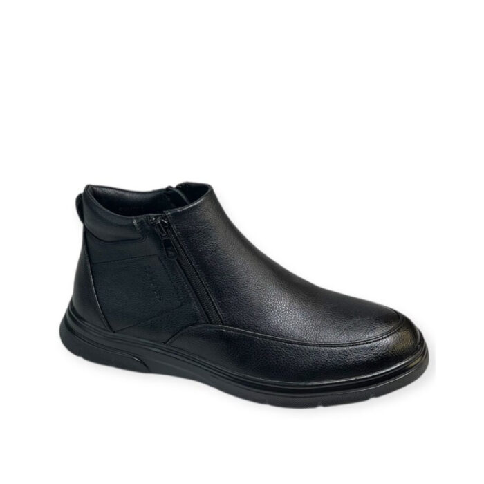 Zak Ανδρικά Μποτάκια Μαύρα SD54004 - Lampis Shoes