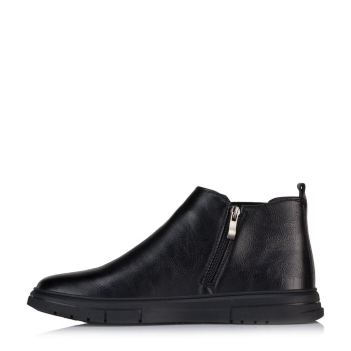 Zak Ανδρικά Μποτάκια Μαύρα SD54005 - Lampis Shoes