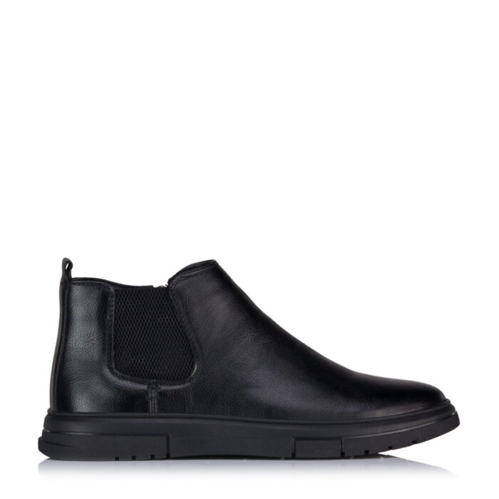 Zak Ανδρικά Μποτάκια Μαύρα SD54005 - Lampis Shoes