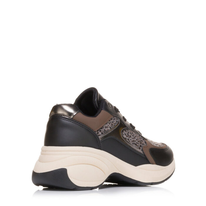 Zak Γυναικεία Ανατομικά Sneakers Mαύρα SD07036 - Lampis Shoes