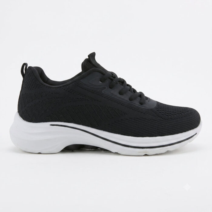 Zak Γυναικεία Sneakers Μαύρα SD07029 - Lampis Shoes