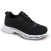 Zak Γυναικεία Sneakers Μαύρα SD07029 - Lampis Shoes