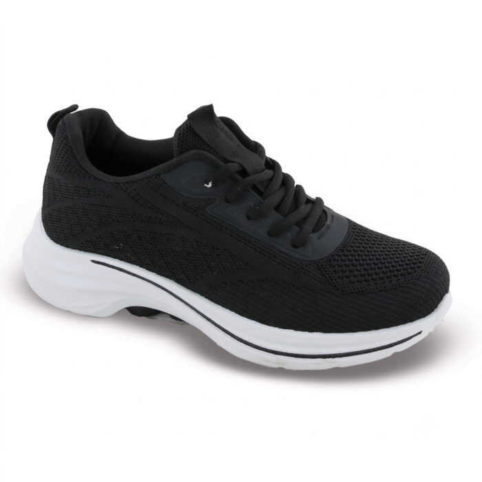 Zak Γυναικεία Sneakers Μαύρα SD07029 - Lampis Shoes