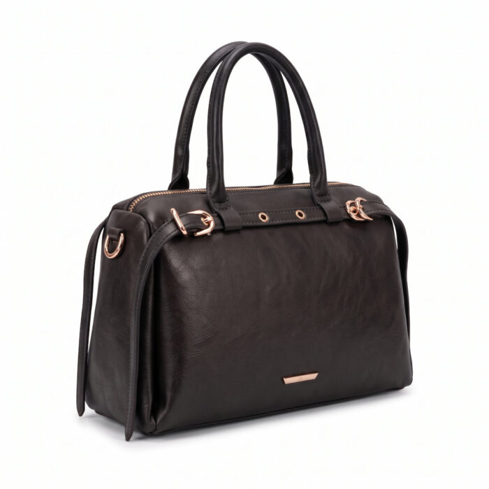Bag to Bag Γυναικεία Τσάντα Χειρός Μαύρη BTB0082 - Lampis Shoes