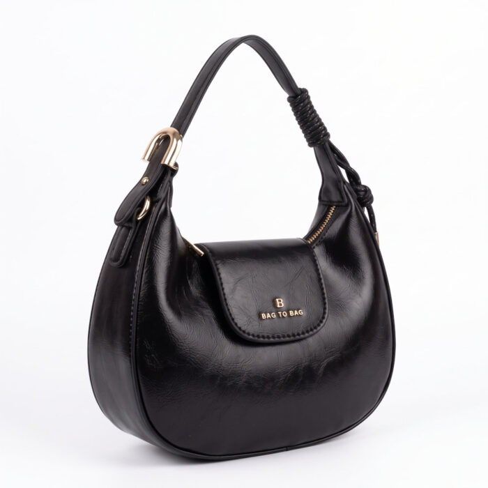 Bag to Bag Γυναικεία Τσάντα Χειρός Μαύρη WL1079 - Lampis Shoes