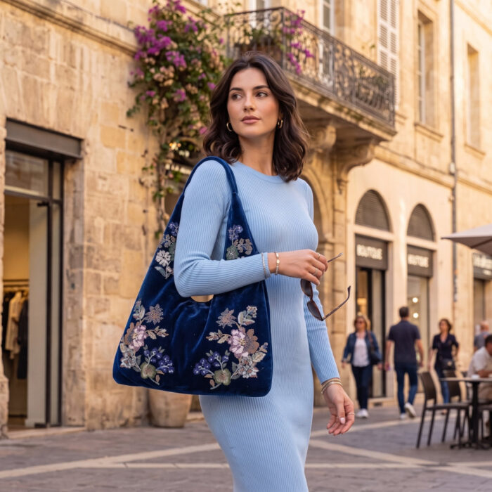 Bag to Bag Γυναικεία Τσάντα Ώμου Μπλε DD-11255 - Lampis Shoes