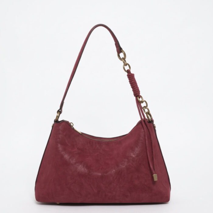 Bag to Bag Γυναικεία Τσάντα Ώμου Μπορντό WH26022 - Lampis Shoes