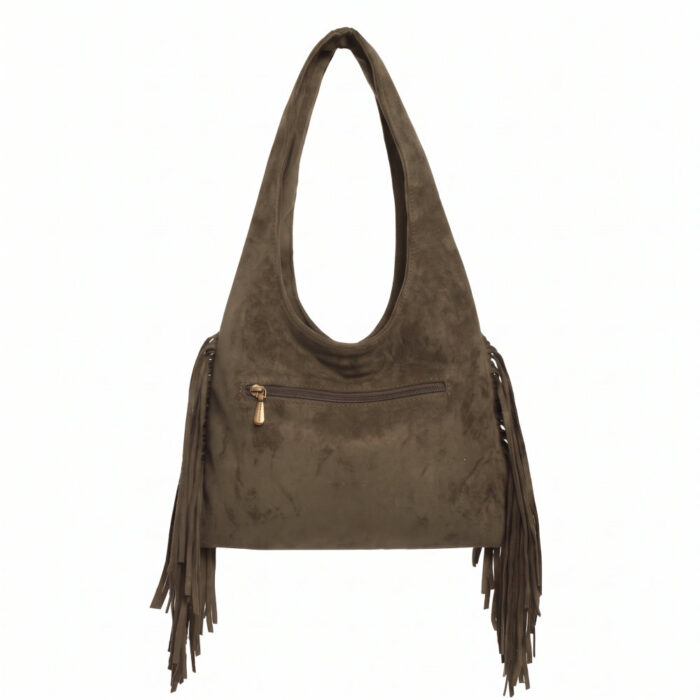 Bag to Bag Γυναικεία Τσάντα Ώμου Χακί WH26008 - Lampis Shoes