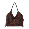 Bag to Bag Γυναικεία Τσάντα Ώμου Καφέ Λεοπάρ BTB0055 - Lampis Shoes