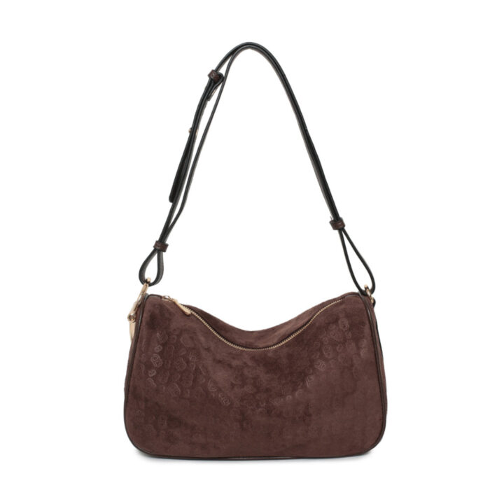 Bag to Bag Γυναικεία Τσάντα Ώμου Καφέ WH26003 - Lampis Shoes