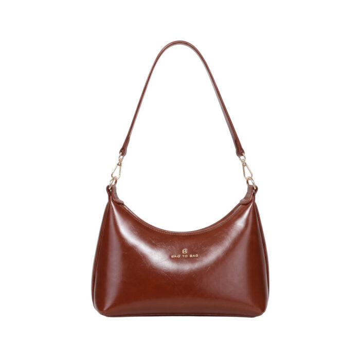 Bag to Bag Γυναικεία Τσάντα Ώμου Καφέ YC03155 - Lampis Shoes