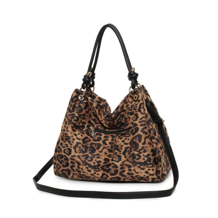 Bag to Bag Γυναικεία Τσάντα Ώμου Λεοπάρ BTB0056 - Lampis Shoes