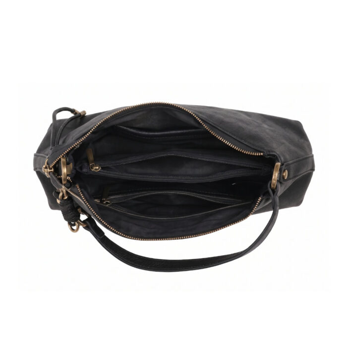Bag to Bag Γυναικεία Τσάντα Ώμου Μαύρη WH26022 - Lampis Shoes