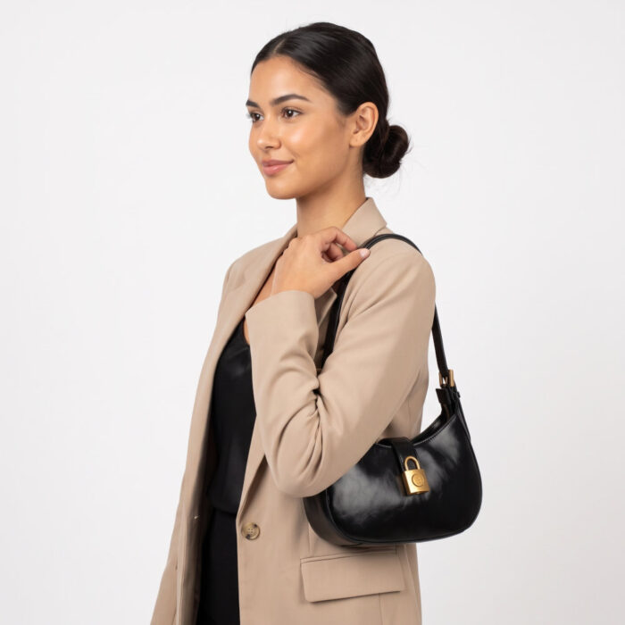 Bag to Bag Γυναικεία Τσάντα Ώμου Μαύρη WL9583 - Lampis Shoes