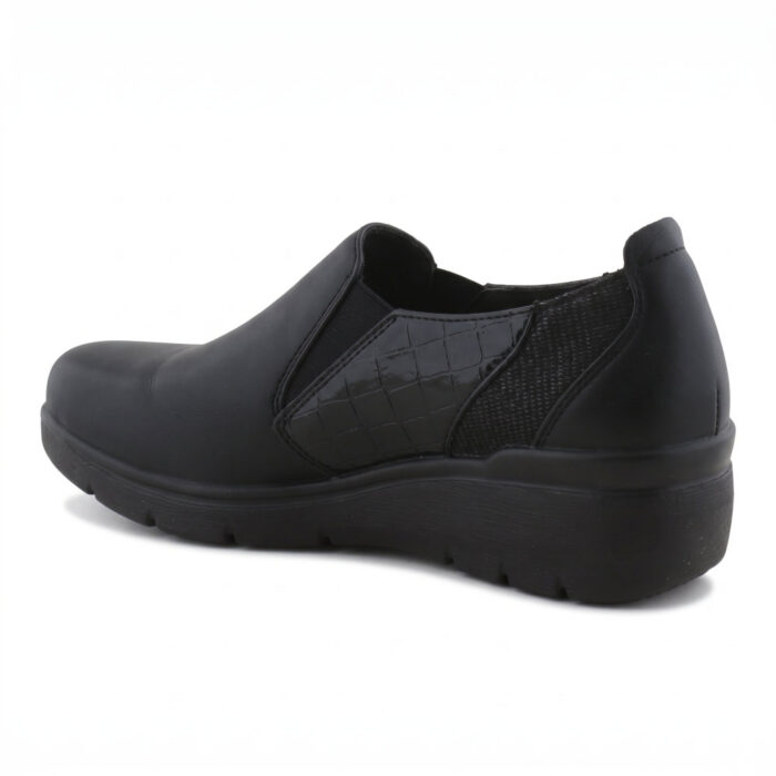 Blondie Γυναικεία Μοκασίνια Μαύρα SD65111 - Lampis Shoes