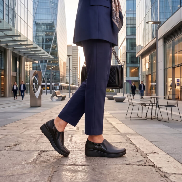 Blondie Γυναικεία Μοκασίνια Μαύρα SD65111 - Lampis Shoes