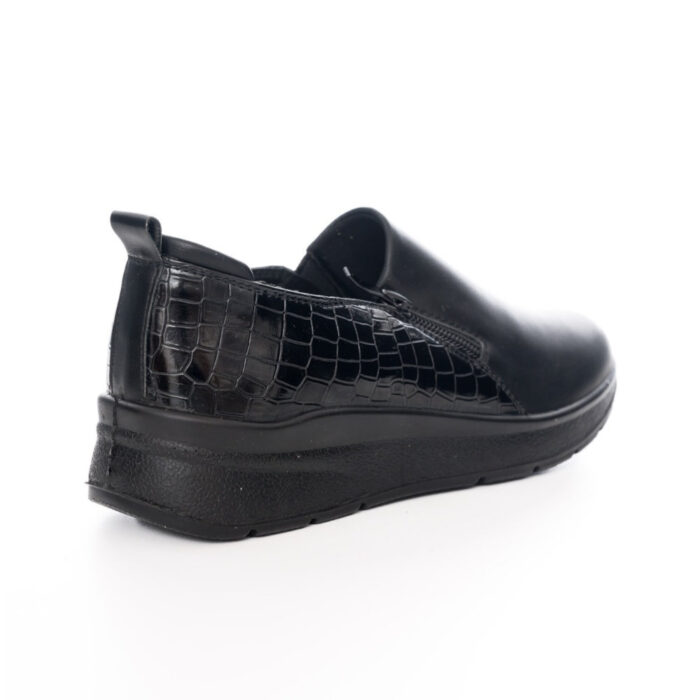 Blondie Γυναικεία Μοκασίνια Μαύρα SD76046 - Lampis Shoes