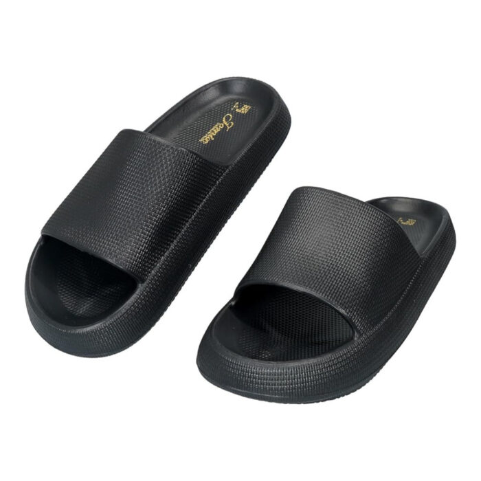 Jomix Ανδρικές Παντόφλες Μαύρες MES250415 - Lampis Shoes