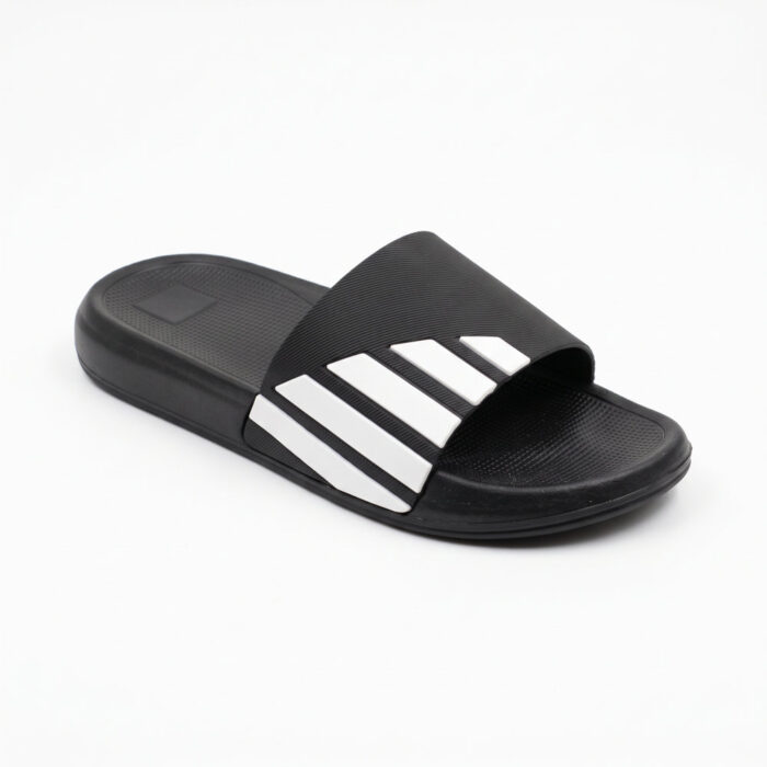 Lampis Shoes Ανδρικές Παντόφλες Μαύρες CC07 - Lampis Shoes