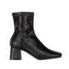 Lampis Shoes Γυναικεία Μποτάκια Κάλτσα Μαύρα A3043-02 - Lampis Shoes