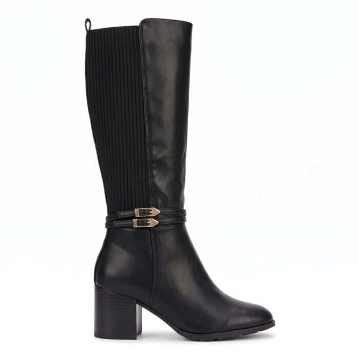 Lampis Shoes Γυναικείες Μπότες Μαύρες MB102 - Lampis Shoes