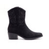 Marquiiz Γυναικεία Μποτάκια Cowboy Μαύρα 6508 - Lampis Shoes