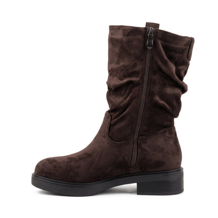 Mellisa Γυναικείες Μπότες Καφέ MS2171 - Lampis Shoes