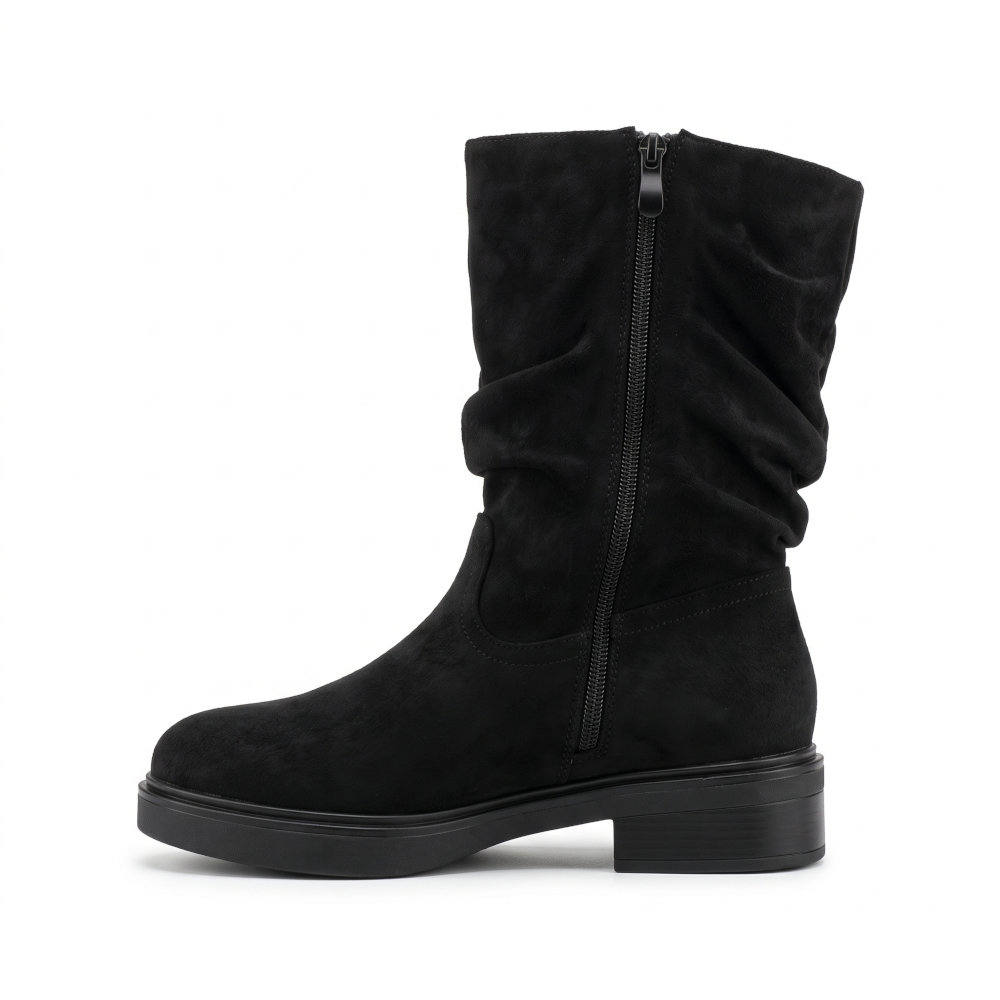 Mellisa Γυναικείες Μπότες Μαύρες MS2171 - Lampis Shoes