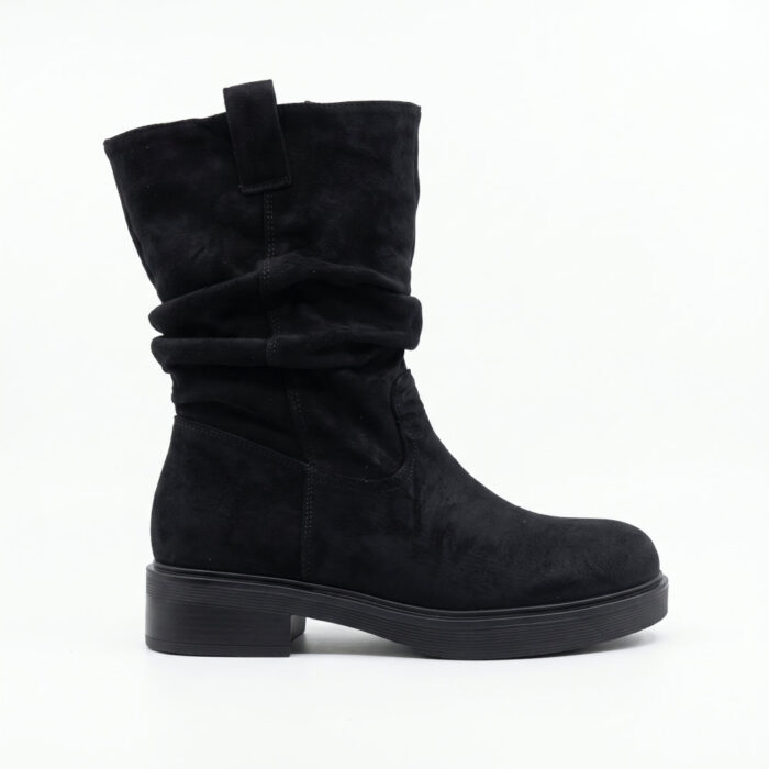 Mellisa Γυναικείες Μπότες Μαύρες MS2171 - Lampis Shoes