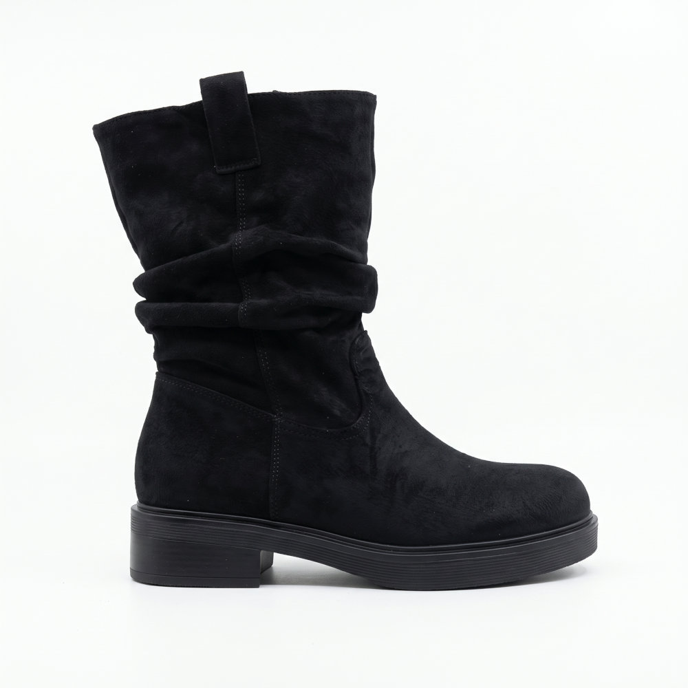 Mellisa Γυναικείες Μπότες Μαύρες MS2171 - Lampis Shoes