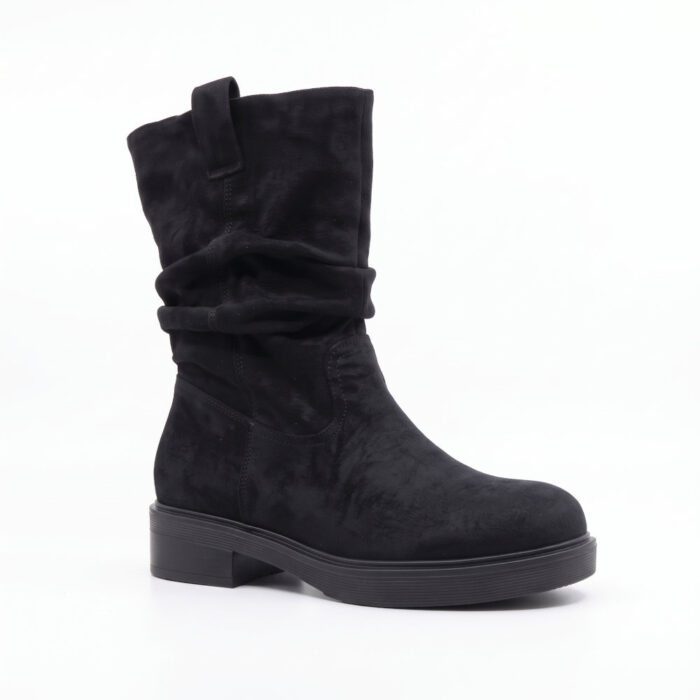 Mellisa Γυναικείες Μπότες Μαύρες MS2171 - Lampis Shoes
