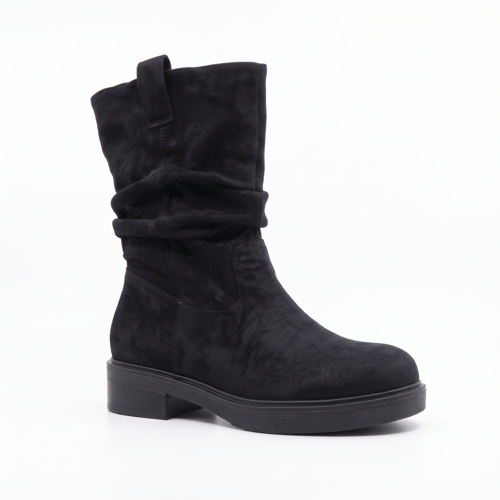 Mellisa Γυναικείες Μπότες Μαύρες MS2171 - Lampis Shoes