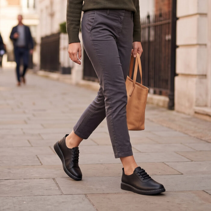 Mira & Max Γυναικεία Ανατομικά Slip-on Mαύρα M31-1 - Lampis Shoes