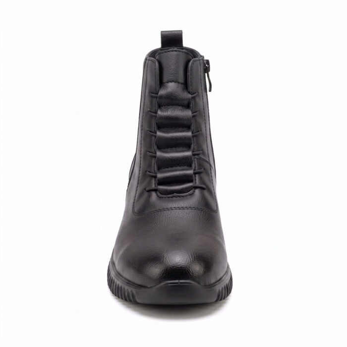 Mira & Max Γυναικεία Μποτάκια Μαύρα B21 - Lampis Shoes