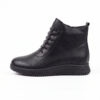 Mira & Max Γυναικεία Μποτάκια Μαύρα B21 - Lampis Shoes
