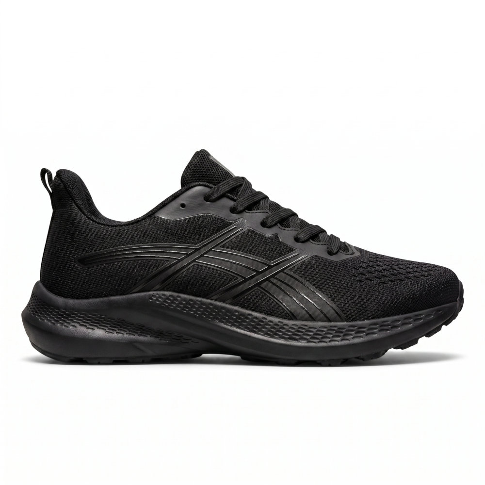 Plato Ανδρικά Sneakers Μαύρα M-24113-1 - Lampis Shoes