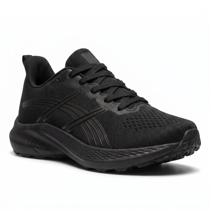 Plato Ανδρικά Sneakers Μαύρα M-24113-1 - Lampis Shoes