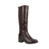 Plato Γυναικείες Μπότες Καφέ 05658 - Lampis Shoes