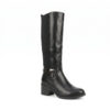 Plato Γυναικείες Μπότες Μαύρες 05658 - Lampis Shoes