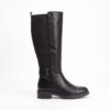 Plato Γυναικείες Μπότες Μαύρες RQ-568 - Lampis Shoes