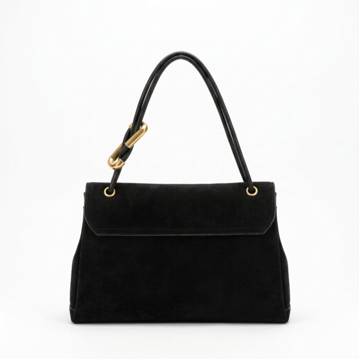 Regina Schrecker Γυναικεία Τσάντα Μαύρη RS6310 - Lampis Shoes