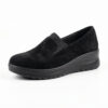 Renta Γυναικεία Loafers Μαύρα KY6565-18 - Lampis Shoes